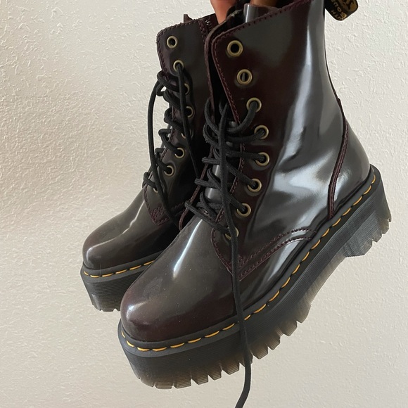 Dr. Martens Shoes - Dr Marten Jadon - Cherry